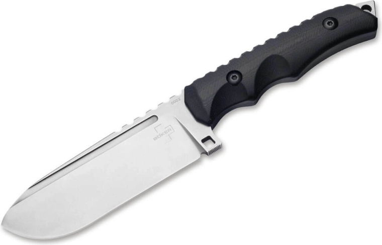Kültéri kés Böker Plus Hermod 2.0, D2, G10, Kydex tok