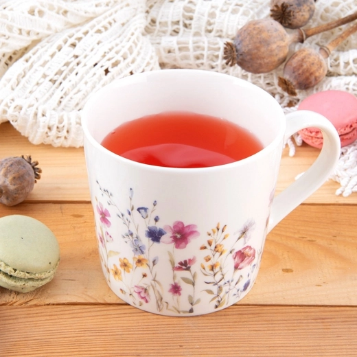 Finom virágdekor és kényelmes fül