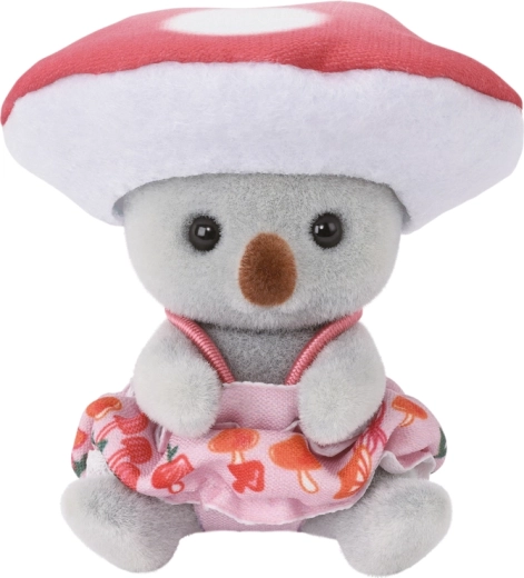Julie koala bébi gombajelmezben
