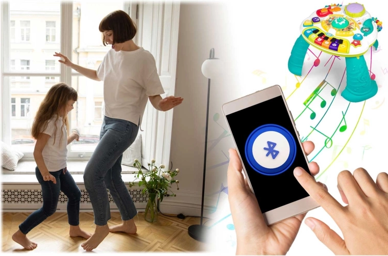 Bluetooth csatlakozás és zenei szórakozás