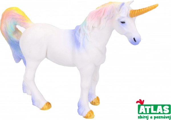 Kézzel festett egyszarvú figura 14 cm