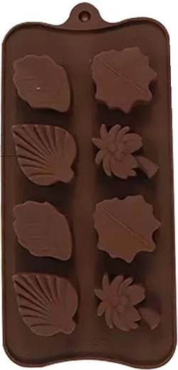 Narancssárga leveles szilikon forma 21 × 10,5 × 1,5 cm