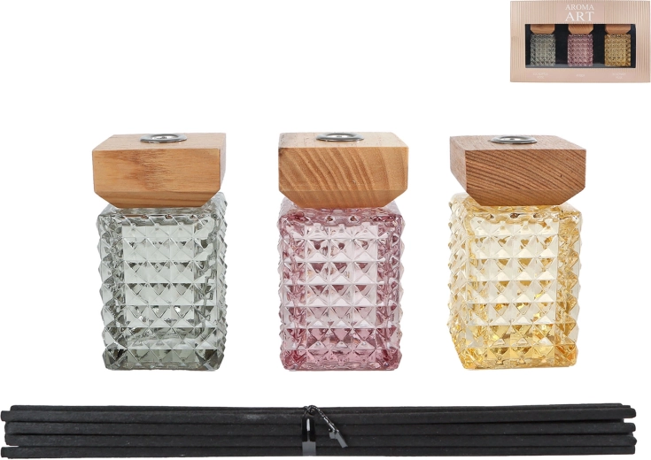 Aroma Art aroma diffúzor készlet, 50 ml – 3 db