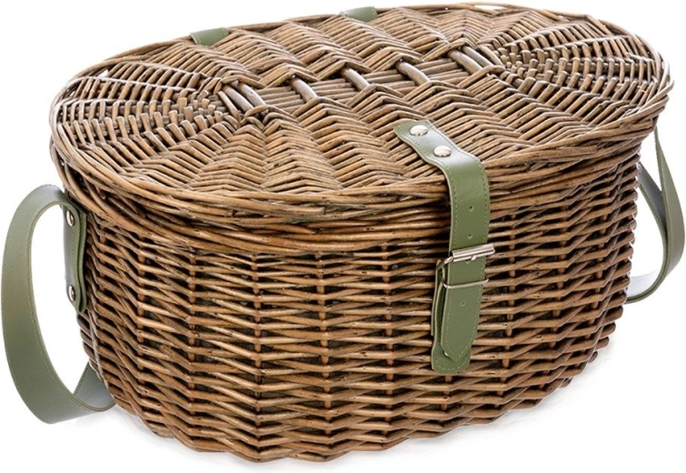 Fonott piknikkosár Verde 40 × 29 × 20 cm