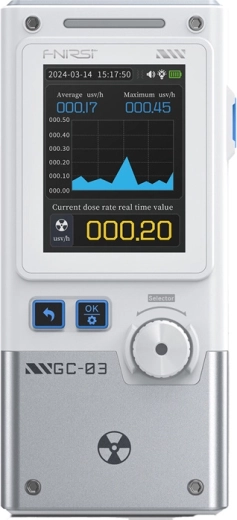 Fnirsi GC-03 WT multifunkciós ionizáló sugárzásdetektor