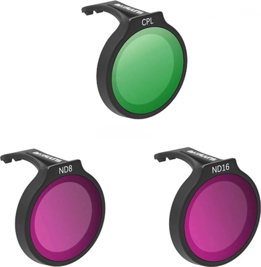 SUNNYLIFE szűrőkészlet DJI Neo drónhoz – CPL, ND8 és ND16