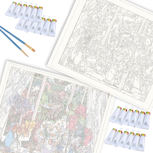 Feszített vászon fa kereten