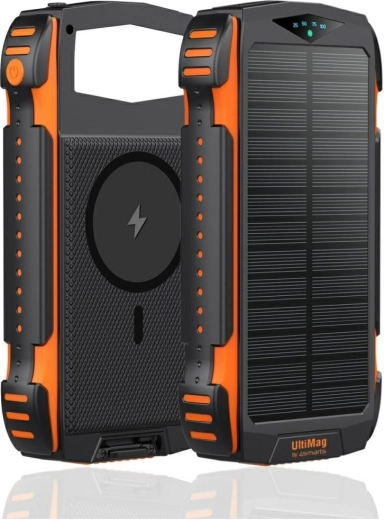 4smarts TitanPack Rugged UltiMag 20000 mAh napelemes powerbank