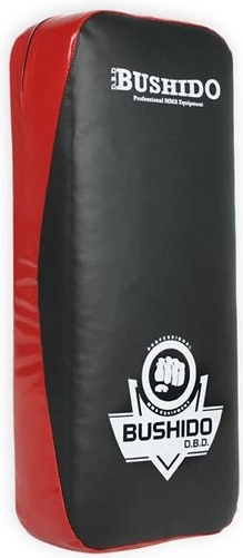 BUSHIDO T55 edzőpajzs, fekete–piros