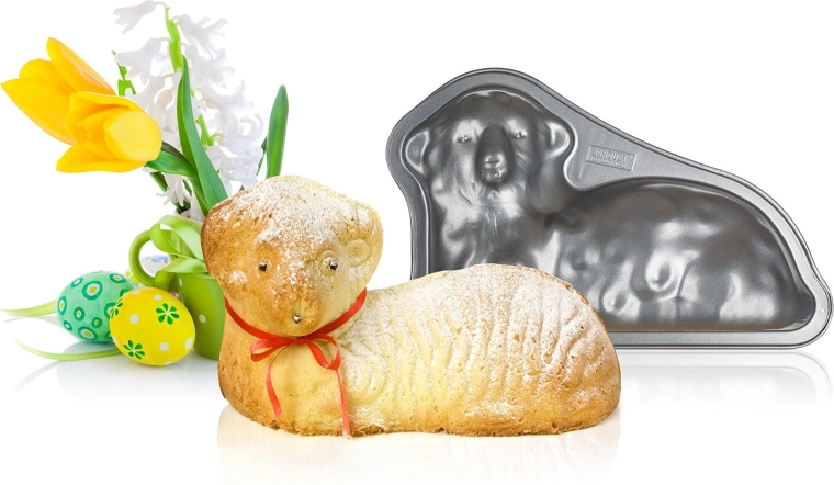 Részletgazdag 3D bárány forma