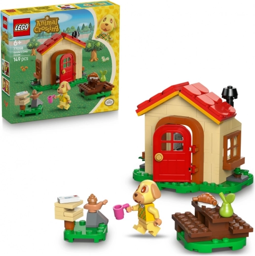 lego animal crossing Goldie otthonos házikója