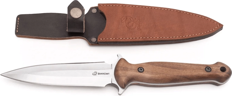 Full‑tang kialakítás és biztonságos hordás