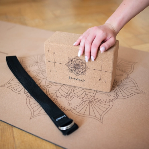 Parafa jógatégla a stabilitásért és a mélyebb nyújtásért