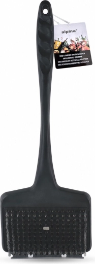 Grilltisztító kefe 44 × 13 cm, fekete