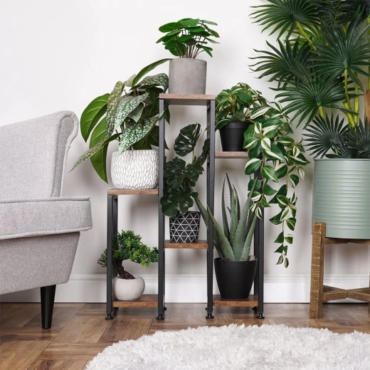 Többszintű kaszkád 6 virágcseréphez