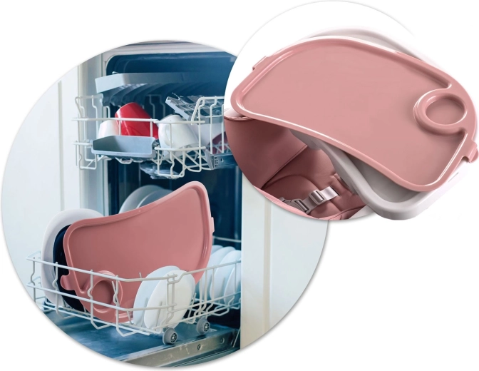 Könnyű tisztítás kivehető tálcával