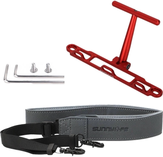 Sunnylife pántos tartó DJI RC / RC 2 kontrollerhez piros