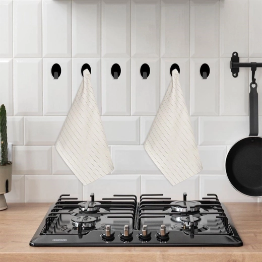 Rend a konyhában és a fürdőben fúrás nélkül