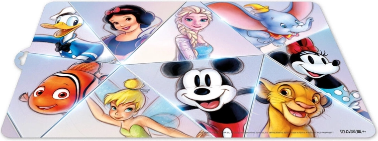 Disney 100 kék műanyag gyerek terítőalátét 43 × 28 cm