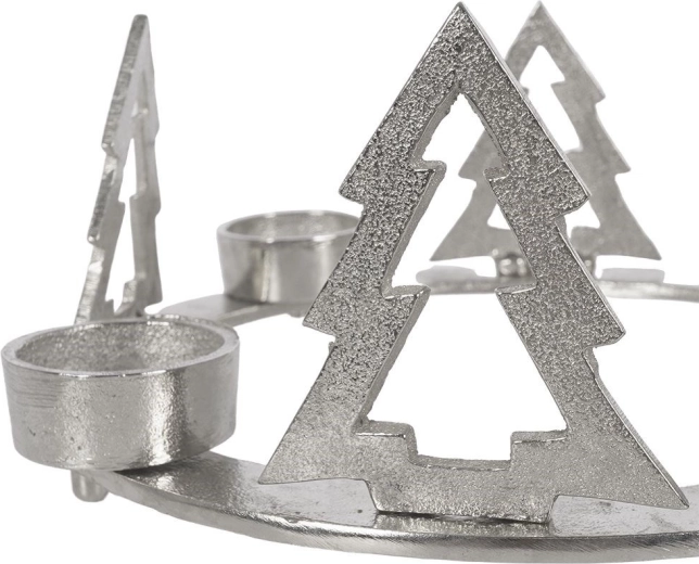 Masszív alumínium kivitel ezüst színben