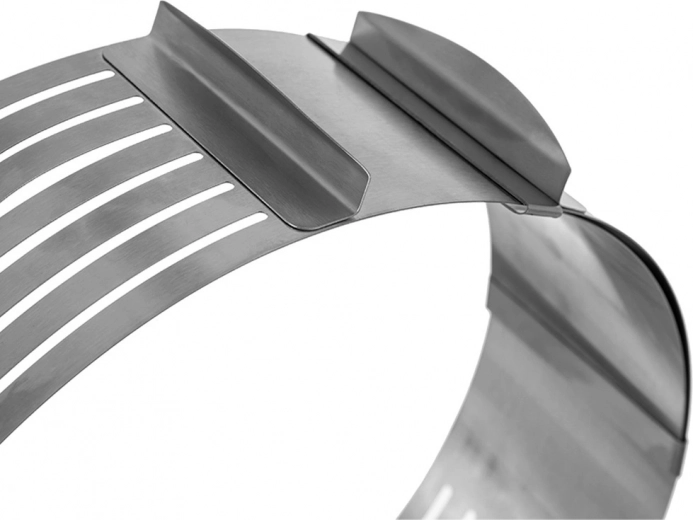 Tartós rozsdamentes acél és könnyű tisztítás