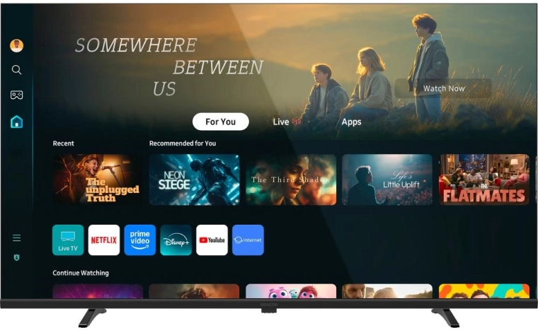 Sencor QLED Smart televízió 40 hüvelykes képátlóval, Tizen OS rendszerrel