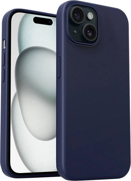 Aukey védőtok iPhone 15 Plus-hoz sötétkék