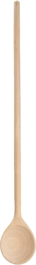 Kerek fa főzőkanál 40 cm