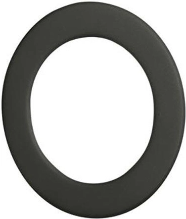 Füstcső rozettája 120 mm fekete