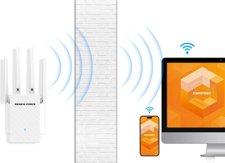 Akár 300 Mb/s sebesség a 2,4 GHz-es sávban
