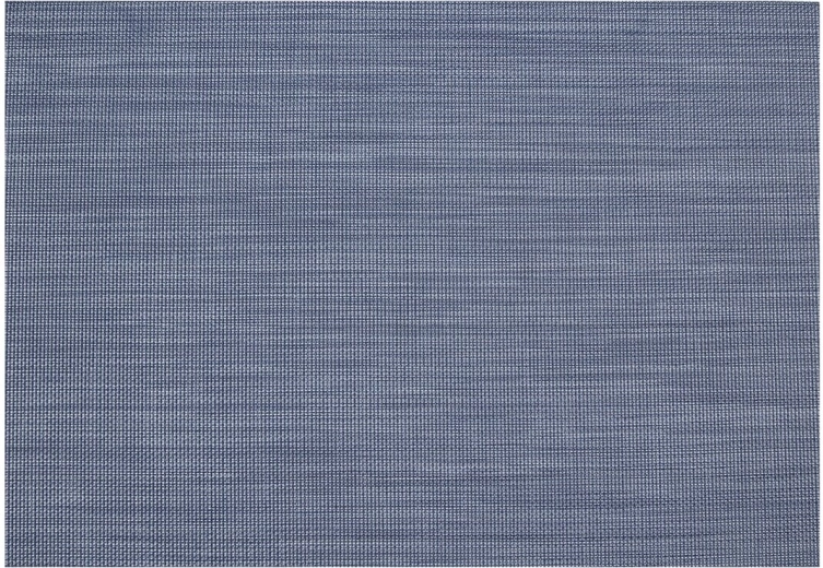 PVC és poliészter terítőalátét 45 × 30 cm, kék