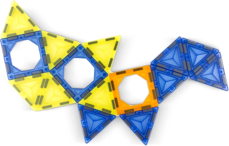 Átlátszó mágneses elemek és egyszerű kapcsolódás