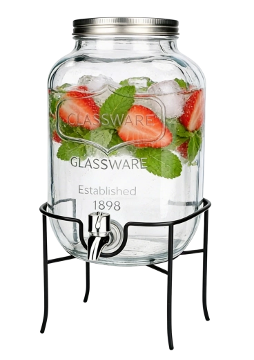 Stabil fém állvány a magasabb poharakhoz