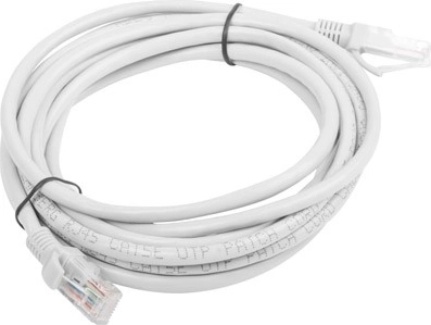 Ethernet UTP Cat 5e patch kábel 3 m szürke