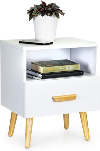 Praktikus fiók és nyitott polc