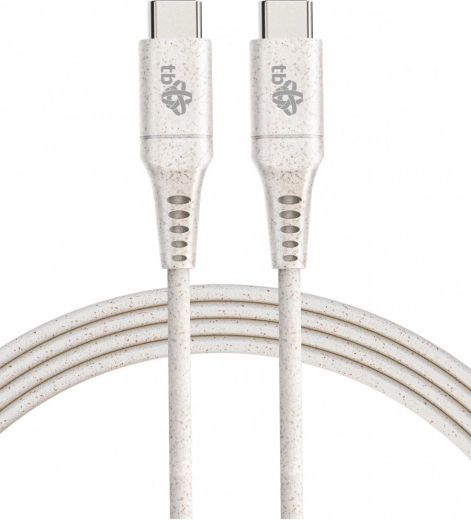 Ökológiai USB-C-ről USB-C-re kábel 1m