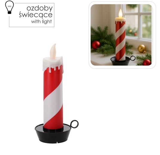 Meleg, pislákoló fény láng nélkül