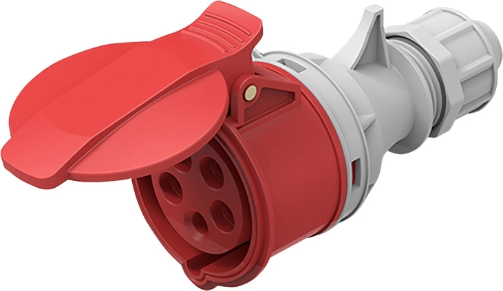 Solight egyenes ipari aljzat 5p 400 V/16 A IP44 - 1 db