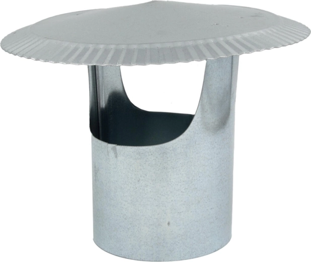 145 mm-es horganyzott acél kéménysapka