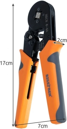 Széles munkatartomány 0,25–10 mm²