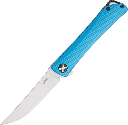 CRKT Kalbi Blue zsebkés 8,3 cm, kék alumínium markolat