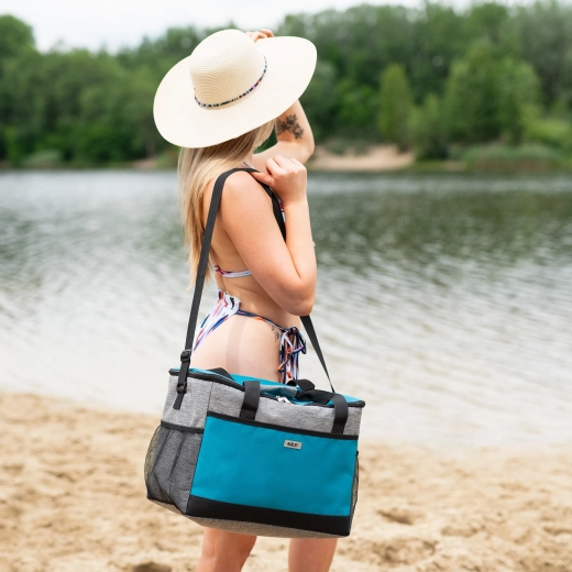 Kényelmes hordozás strandra és kirándulásra is