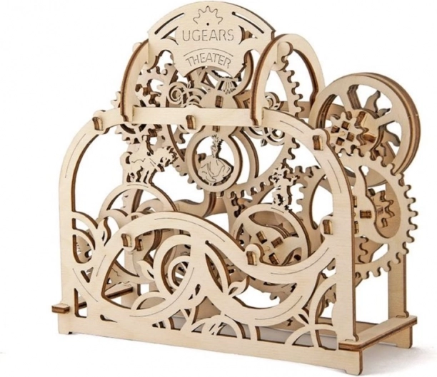 Ugears 3D mechanikus puzzle Színház (70 darab)
