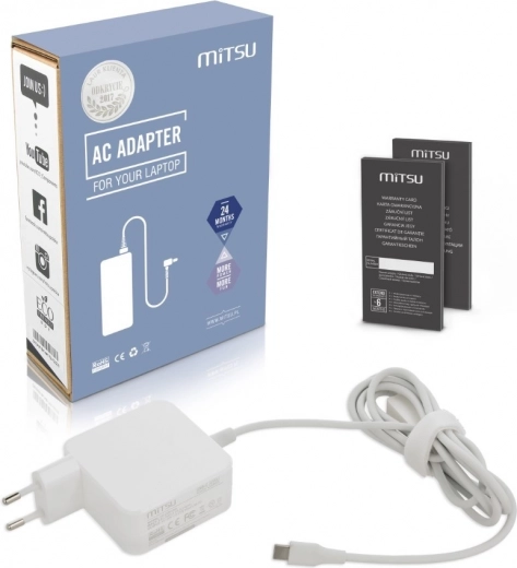 Fehér USB Type C Töltő 45W