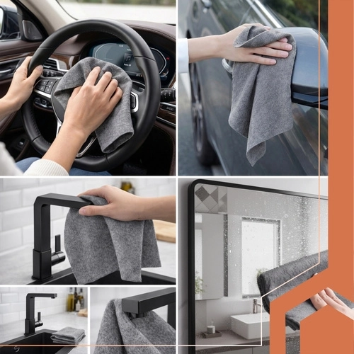 Puha, nedvszívó és kíméletes a felületekhez