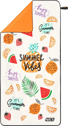 NILS Camp Summer gyorsan száradó mikroszálas törölköző
