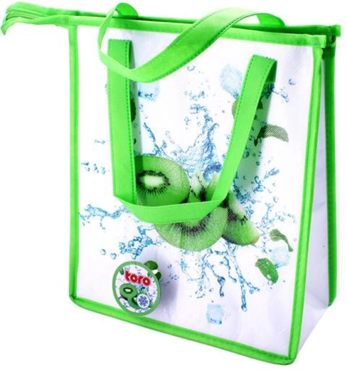 TORO cipzáras hűtőtáska kiwi 32 × 27 × 13 cm