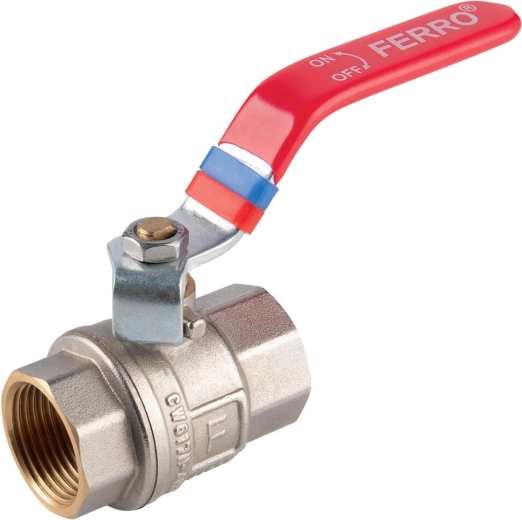 Teljes átfolyású golyóscsap karral MM 1/2