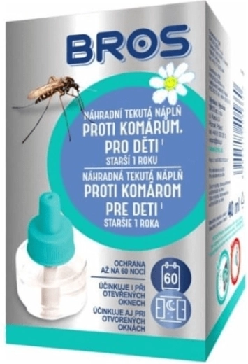 Bros pótfolyadék szúnyogok ellen gyermekek számára