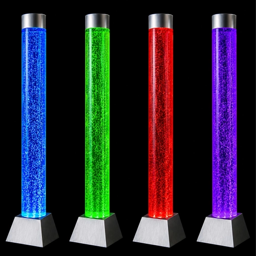 LED RGB buborékos vízoszlop 180 × 15 cm távirányítóval
